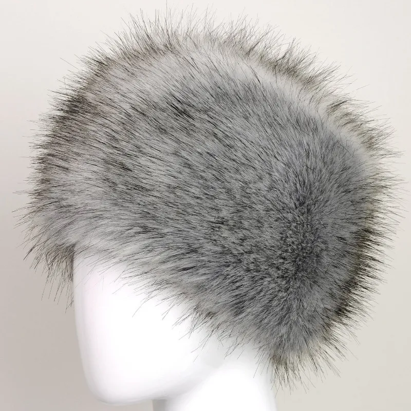 Hela nya damer faux räv päls ryska kosackstil vinter hatt varma hattar hög kvalitet294c