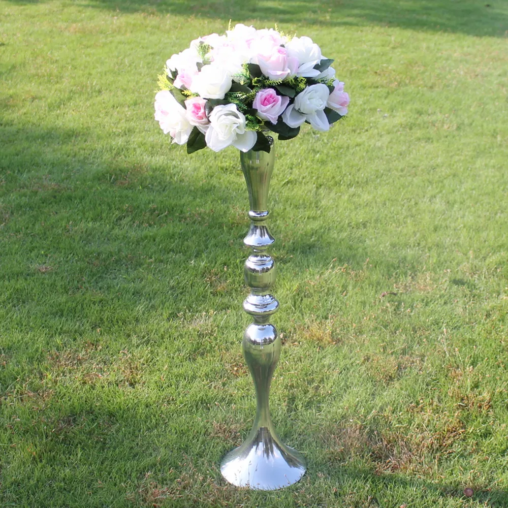 New arrival 73cm height metal candle holder candle stand wedding centerpiece event road lead flower rack / 