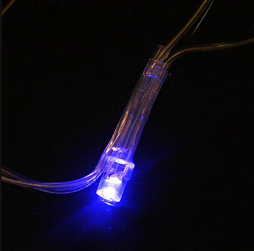 Waterdichte RGB Spider LED Net String 1 2M 120 LED Kleurrijk Licht Kerstfeest Bruiloft LED Gordijn Lichtslingers Gadern Gazon Lam273I