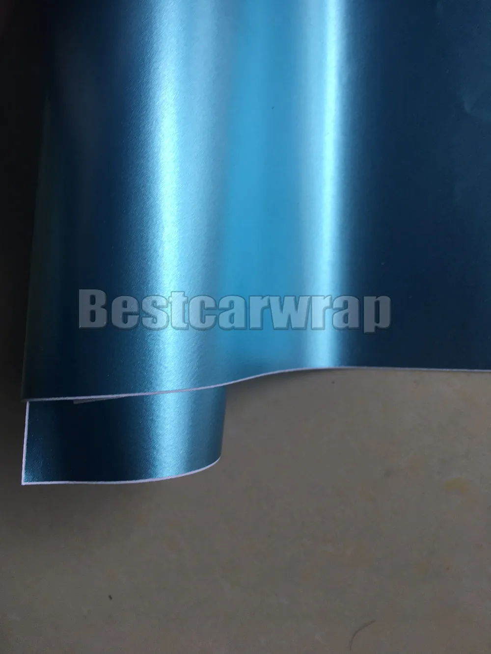 Lake Blue Metallic Matte vinyl Wrap Car Wap Covering 1080 Series With Air bubble Free Luxury Truck Coating foil size 1.52x20m/Roll 4.98x66ft