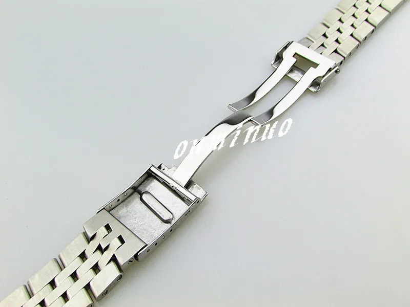 Bracelets de montre de polissage en acier inoxydable de haute qualité pour hommes de 22mm 24mm pour Breitling Watch203T