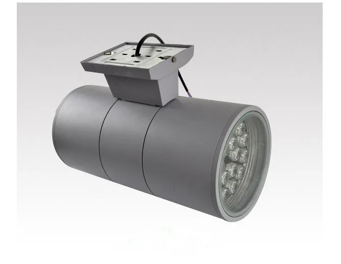 Lampa na ścianie LED 36W w dół boczny cylinder aluminium Dolumbia Outdood Waterproof Waterproof IP65 Light