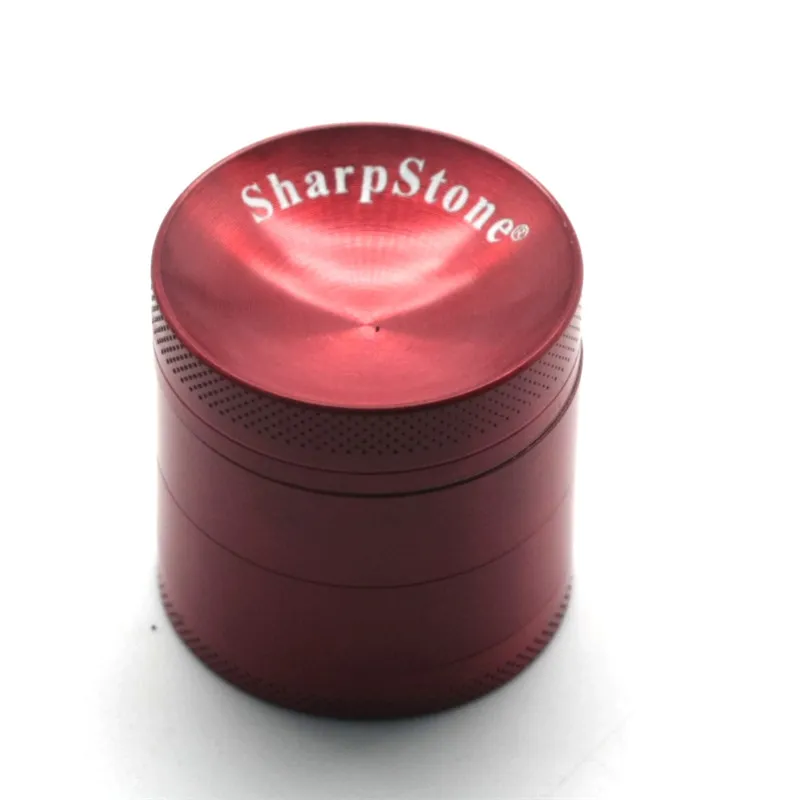 Sharpstone Concave Grinders Herb Smoking Grinder 40/50/55/63mm 4 Layers Metal Zinc Alloy Surface Herbal Crushers