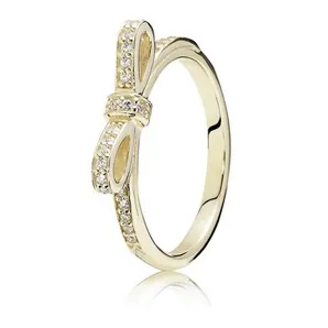 Dorapang 925 prata esterlina 14k cor de ouro anéis para mulheres rosa ouro gotas de moda diy pan anel fábrica whole221k