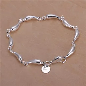 Intero - Regalo di Natale più basso 925 Orecchini in cova alla moda in argento sterling set QS126253P