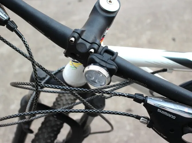 Bicicleta de Ciclismo MTB Bicicleta Recarregável USB 160LM 3LED Cabeça Frente Traseira Da Cauda Clipe Luz Da Lâmpada 2 Cores 2016 Nova Arriva HJ-030
