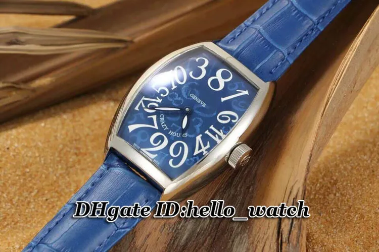 Alta qualidade barato novas horas loucas cor sonhos 7851 sc col dr automático relógio masculino mostrador preto pulseira de couro masculino relógios2266