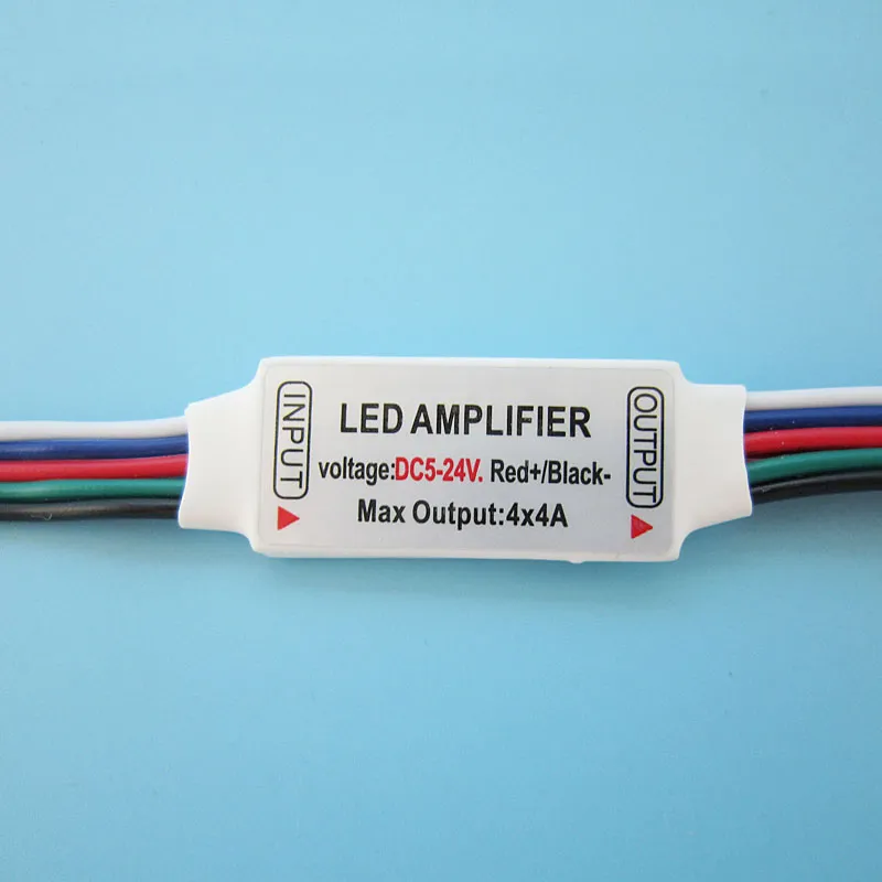 RGBW LED مكبر للصوت 5-24V لبقيادة قطاع ضوء لمبة مصباح DIY / الكثير