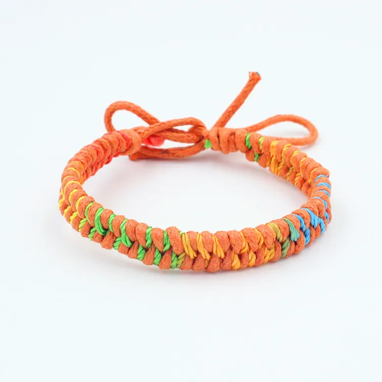 10 couleurs Bohemian Brand Bangle Weave Cotton Friendship Bracelet Woven Corde String Friendship Bracelets for Friends301x