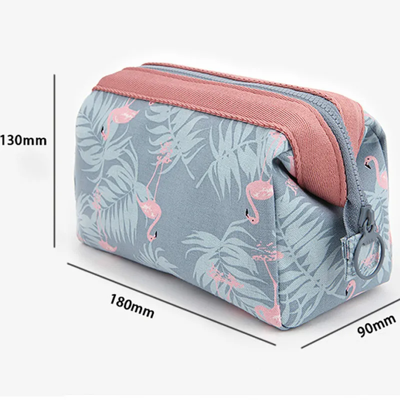 2017 Nuovo design Portable Cosmetic Bag Travel Travel Cosmetics Bag Trousse de Maquillage Women Women Waterproof Watching Kits268s