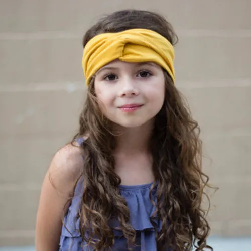 11 Renk Çocuk Saç Bandı Yeni Güzel Bebek Kız Elastik Kuvvet Pamuk Çocuk Ilmek Elastik Aksesuarları Saç Aksesuarları / Fabrika Doğrudan