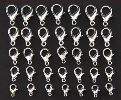 / 925 Sterling Silver Silver Houster Claw Classes Crochets Conclusions Composants pour bijoux artisanaux de bricolage W37