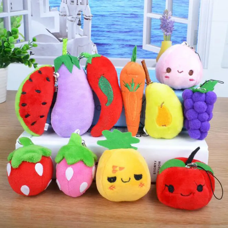 fruit soft toys