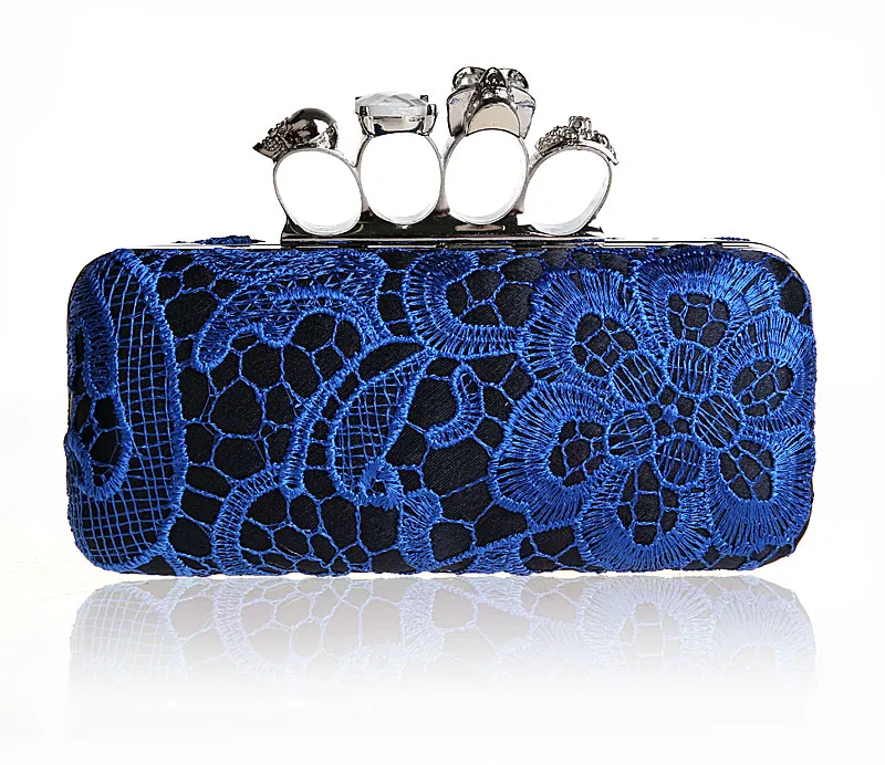 Women Handbag Ladies Evening Bag for Party Day Clutches Knuckle Boxed Clutch Bag Crystal Clutch Cvening Bag for Weddings HQB1716263T