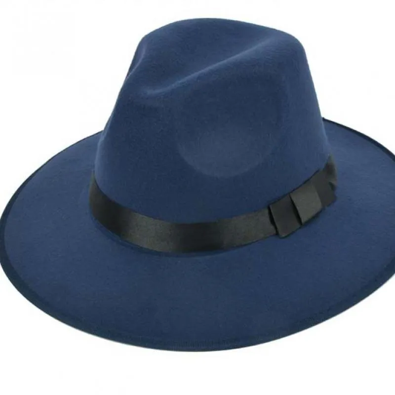 Hele-YOCCAS Langs De Winterhoed Vintage Jazz Cap Podiumvizier Britse Mannen Sombrero Para Hombres Zwarte Fedora Hoeden Voor Mens301Q