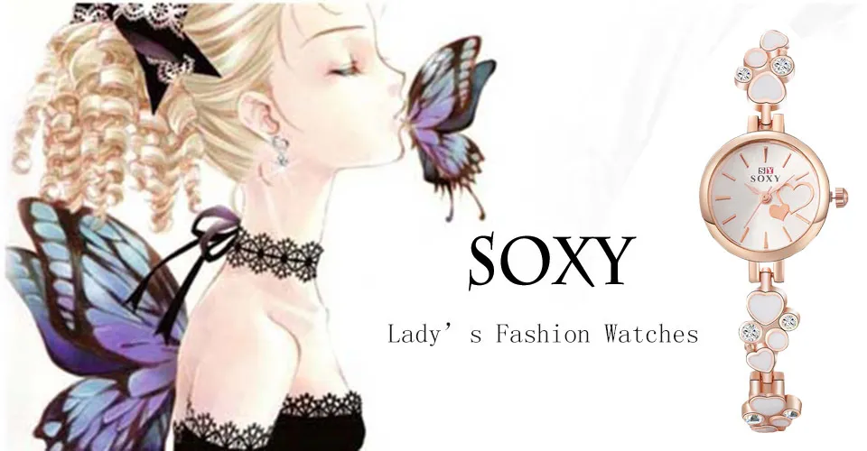 Fine Nouveau Style Modèles thermiques Femme Version coréenne des montres créatives Dames Bracelet Diamond Regarder 2 pièces / 