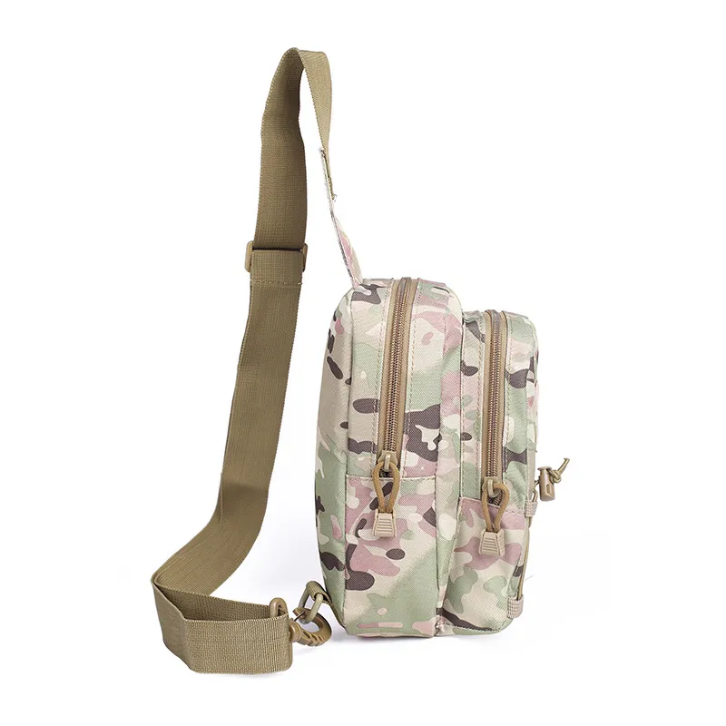 Sac de poitrine tactique Molle de sport extérieur sac à dos tactique sac à dos assaut Combat Camouflage Versipack NO11-108