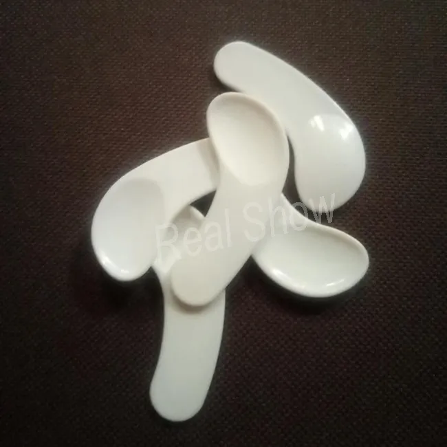 Mała maska ​​narzędziowa łyżka barowa 48 mm plastikowe spatulas Plastikowe łyżki 3579