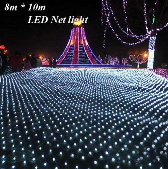 3M x2m 210 LED String String Xmas Tree Mesh Sufit House Wall Net Light Festival Dekoracja świąteczna AC110294E