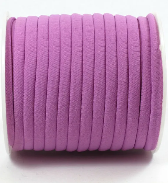 Multi Couleur 20m 1roll 5mm Cordon Lycra En Nylon Élastique Cordon Doux Et Épais Cordon Lycra En Nylon Adapté À La Fabrication De Bracelets Elasti318r