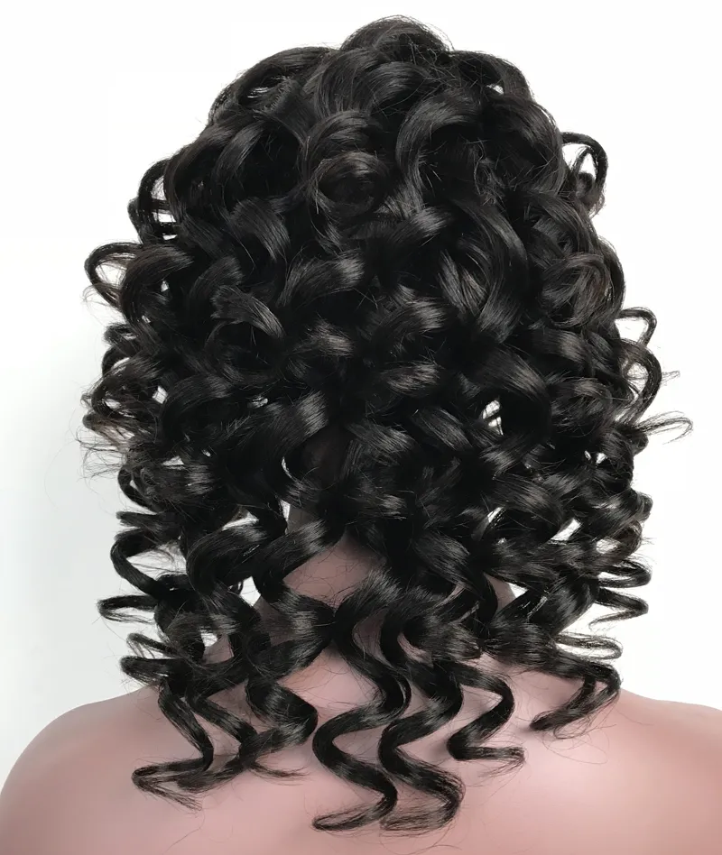 Full Lace wigs Natural Color Super Wave Human Hair Wig Lace Front Wig Loose Wave Brazilian Hair Lace Wigs For Black Women