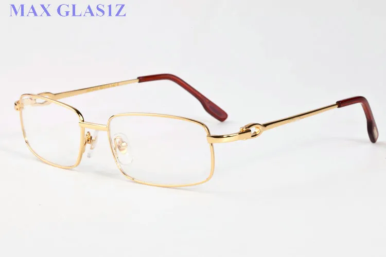 Mode coole Sonnenbrille Feind Männer Frauen neue Mode Sport randlose Sonnenbrille Gold Silber Rahmen Rahmen klare Linse mit Hüllen günstig s225V