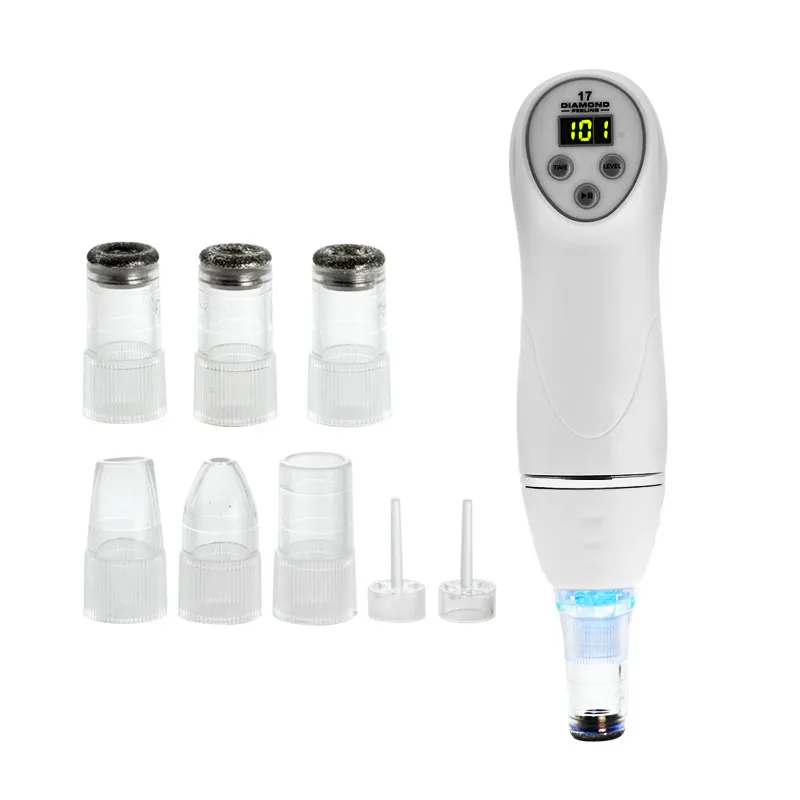 TM-MD004 110-220V Diamond Blackhead Vacuum Suction remove Scars Acne Marks face Beauty device Dermabrasion Microdermabrasion home 310p
