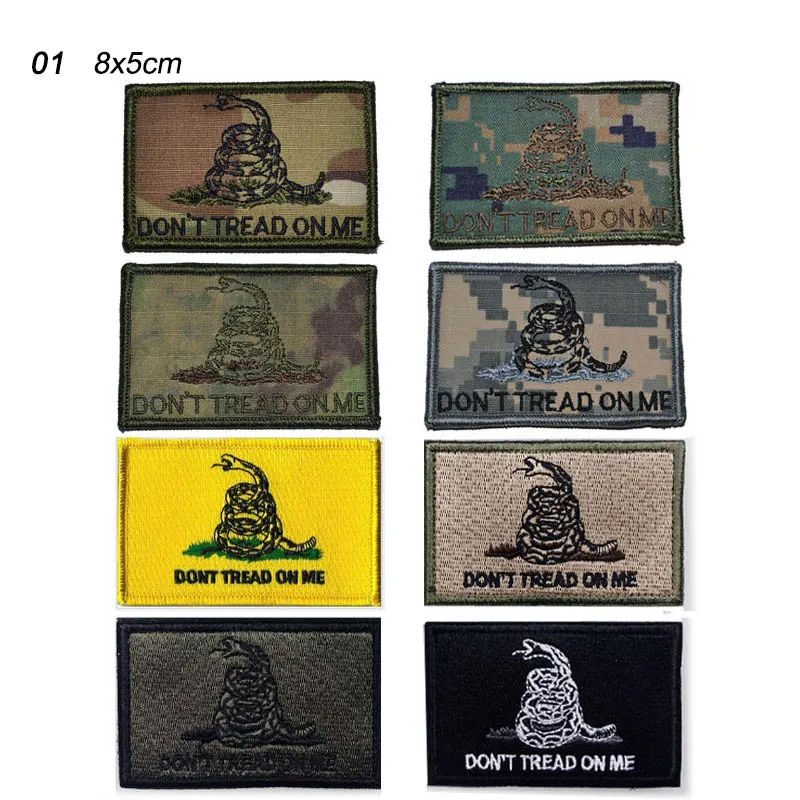 Embroidered Badges Fabric Armband Stickers Tactical Embroidery Patch Outdoor HOOK and LOOP Fastener Patches NO14-121