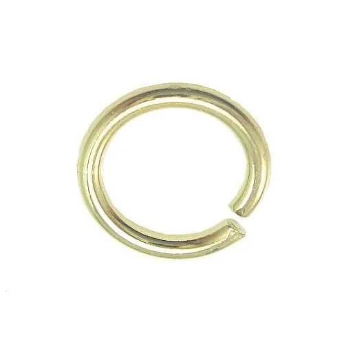 100 stks veel 925 Sterling Zilver Vergulde Open Jump Ring Split Ringen Accessoire Voor DIY Craft Sieraden W5009 233r