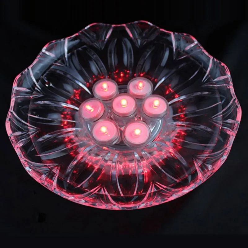 Podwodne światła LED Świece Lampy zanurzeniowe Herbata Wodoodporna świeca Podwodna herbata światło podwodne bateria wodoodporna Nig220h