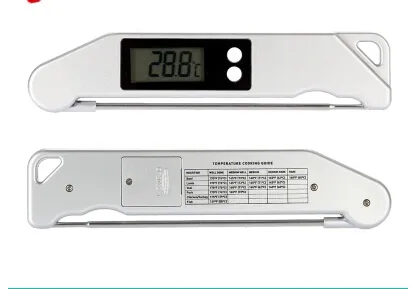 garfos TS-BN61 churrasco termômetro churrasco termômetro de churrasco dobrar garfo termômetro eletrônico garfo de carne termômetro Churrasqueira