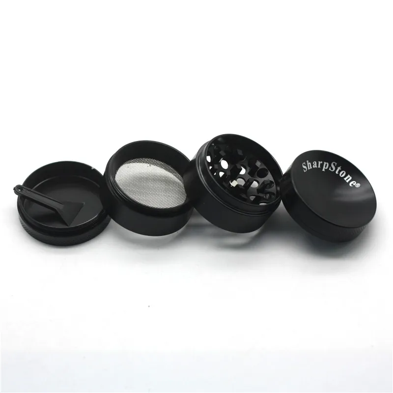 Sharpstone Concave Grinders Herb Smoking Grinder 40/50/55/63mm 4 Layers Metal Zinc Alloy Surface Herbal Crushers