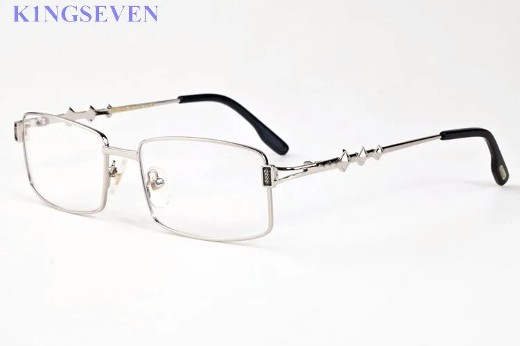 Occhiali da sole Attituri di moda donne in lega d'oro in lega d'argento in lega di temoli da sole Nuovi occhiali da uomo piatti con lunettes259j259j