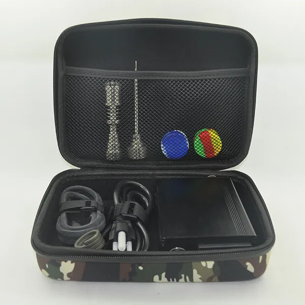 Electric Nail E Dab Nail Box Complete Kit Temperature Controller With Titanium Carb Cap for Glass Bongs Water pipe