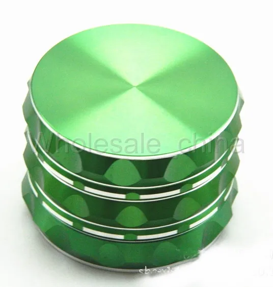 Polygon Buckle Grinders Aluminium Alloy 63mm Metal smoking Grinder 4 layers Mix Colors Herb Crushers Free Ship