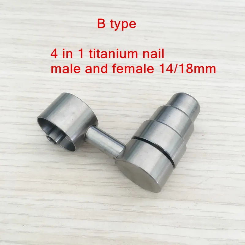 Оптовая лучшая цена GR2 Domeless Side Arm Titanium Лак для ногтей E-Dab Carb Cap продажи