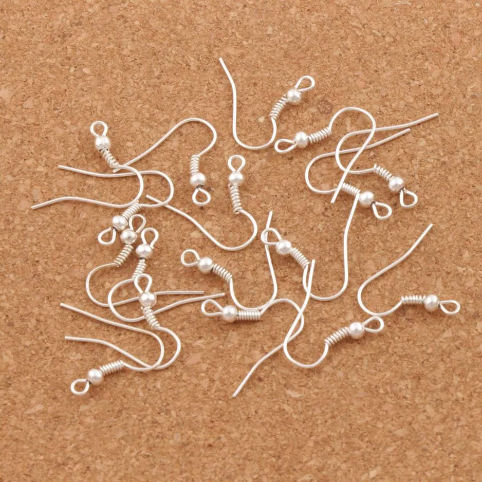 Copper Fish Clasps Hooks 15mm Polish arring arring Fishwire French L3107299J