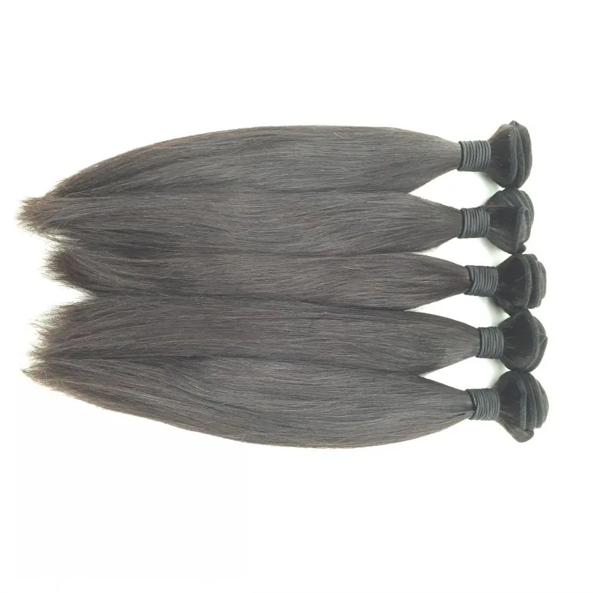 Indian,Peruvian,Malaysian Original Human Brazilian Hair weft Wavy Brazilian Straight Virgin Human Hair Weaves Products