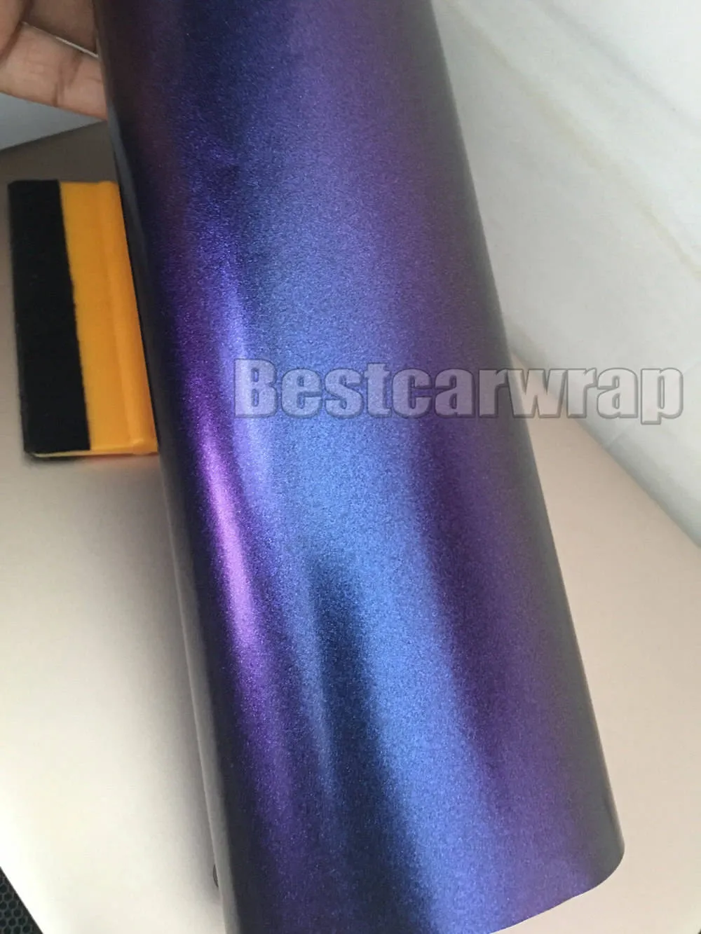 Gold & purple matte chameleon Vinyl With Air Bubble Freeinyl Car Vehicle wrap flip flop foil film AUTO COVER FOIL 1.52x20m/Roll 4.98x66ft