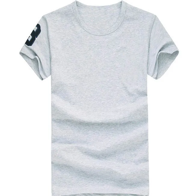 Freies verschiffen 2016 Hohe qualität baumwolle neue Oansatz kurzarm t-shirt marke männer T-shirts casual stil für sport männer T-shirts