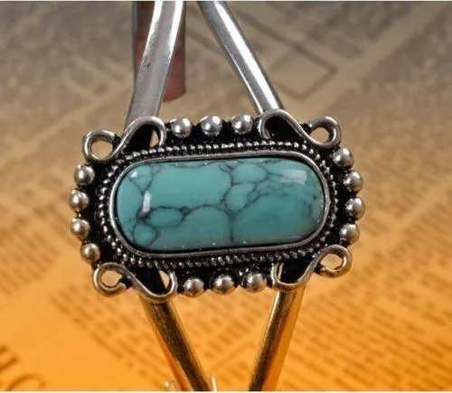 Victoria wieck Luxury Women Jewelry 925 Silver Filled Adjustable opening Turquoise bella's Bracelets for love gift306Q
