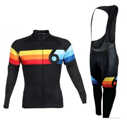 2022 Twin Six Cycling Jersey Long Sleeve Mountain Ciclismo Mtb Clothes Motorcykelkläder268z