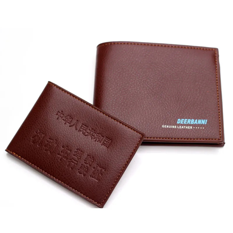 Hoge kwaliteit eenvoudige heren portemonnee portemonnees Designer Wallets beroemde merkkaarthouder creditcardhouder PU Leer ZQ-11024259V