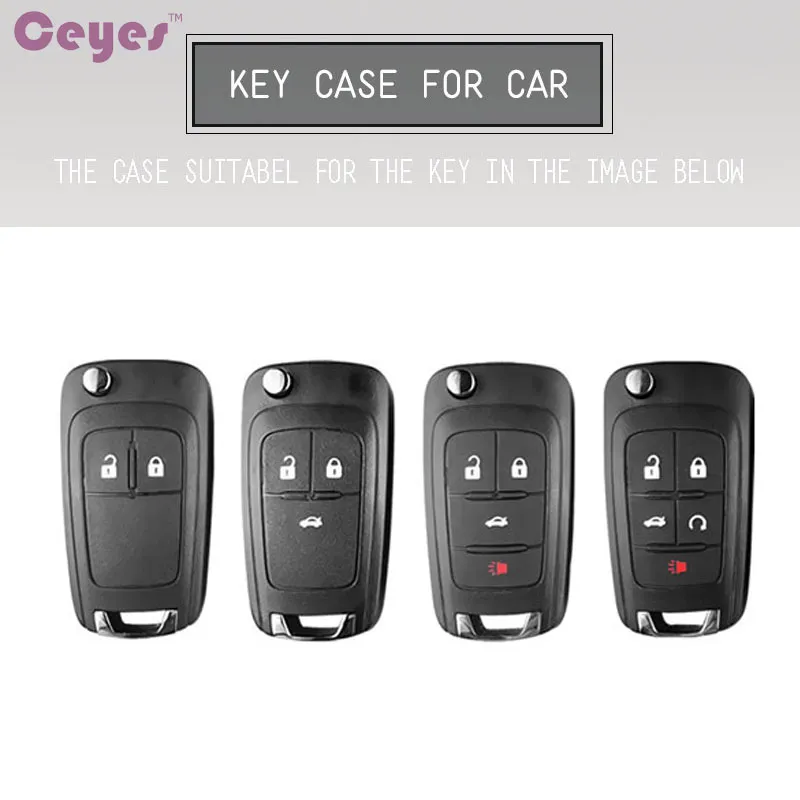 Car accessories key cover case for Chevrolet Captiva Malibu Cruze Aveo Epica Comaro Trax Car key shell protective car styling