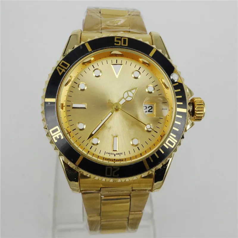 verkopen als taarten Herenmode zakelijk casual hoogwaardig waterdicht stalen ketting quartz horloge Sergeant sport watch299z