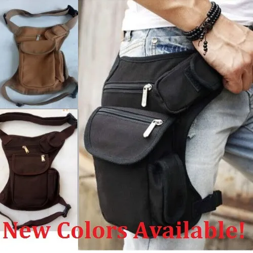 Ao ar livre lona gota cintura sacos de perna pacote cintura saco dos homens correndo cinto bicicleta e motocicleta cinto dinheiro fanny pack280r