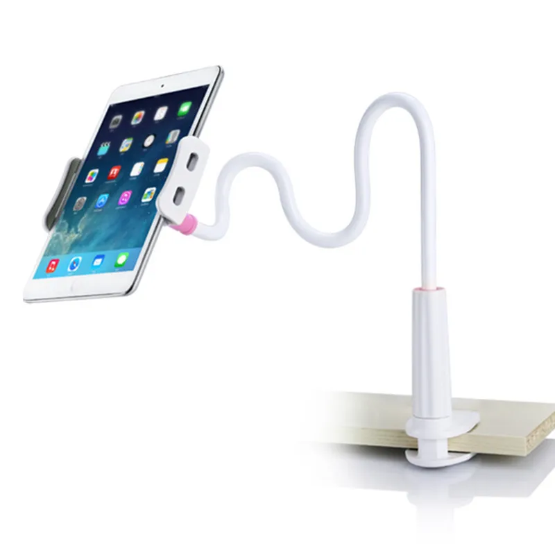 wholesale Rock 360 degree Flexible Arm table pad holder stand 80 cm Long Lazy People Bed Desktop tablet mount for ipad