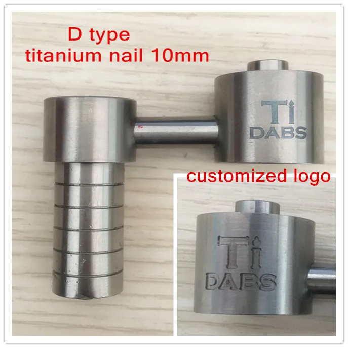 Оптовая лучшая цена GR2 Domeless Side Arm Titanium Лак для ногтей E-Dab Carb Cap продажи