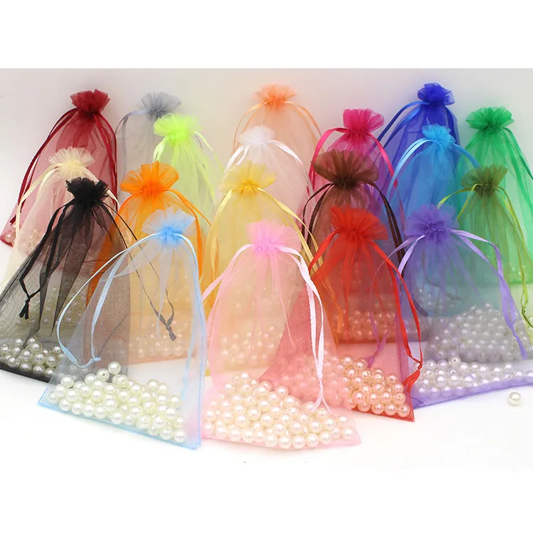 Big Organza Wrapping Bags 20x30cm Wedding Favor Christmas Gift Bag Home Party Supplies New 247a