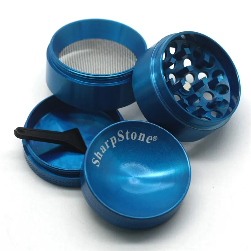 Sharpstone Concave Grinders Herb Smoking Grinder 40/50/55/63mm 4 Layers Metal Zinc Alloy Surface Herbal Crushers